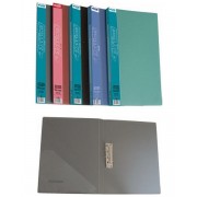 Папка з прижимом А4, колір в асортименті, 450 мкн. РР., 4-215, 4OFFICE